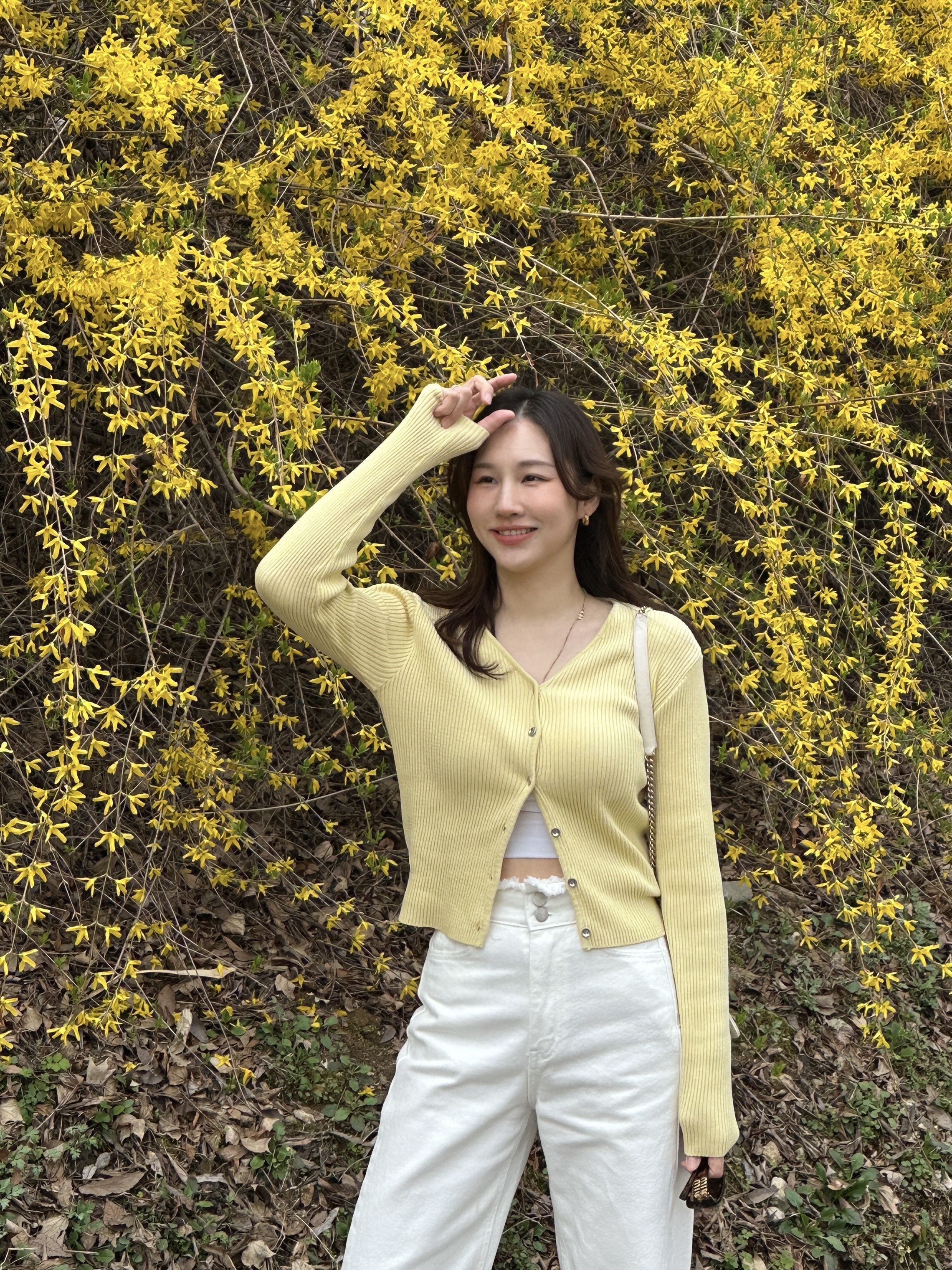 (W) 에르메스 오란 샌들 카프스킨 & 블랑 피케르 아반, (W) 에르메스 오란 샌들 카프스킨 & 골드 피케르 에크루즈 착용 스타일 - 3
