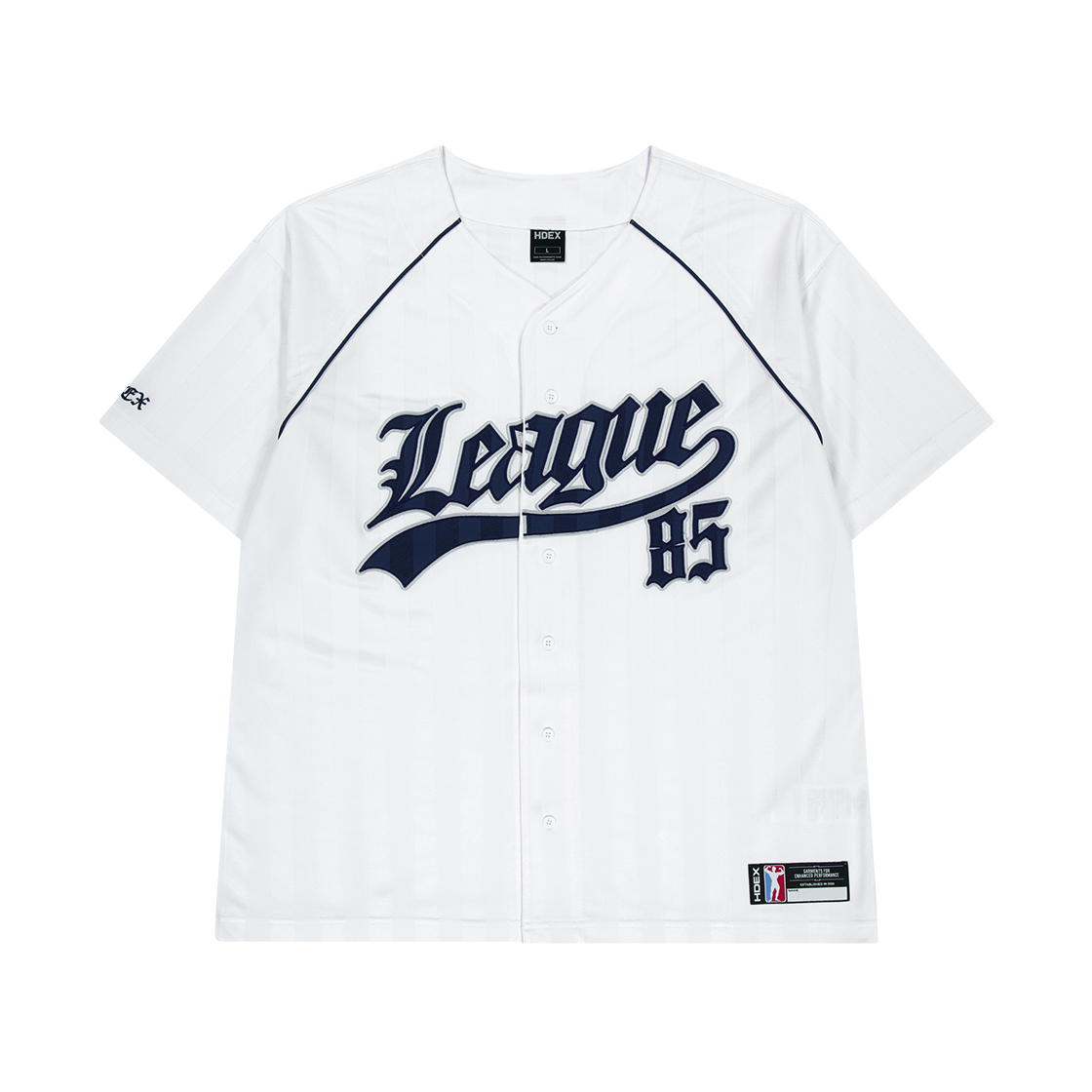 에이치덱스 리그 85 베이스볼 저지 화이트