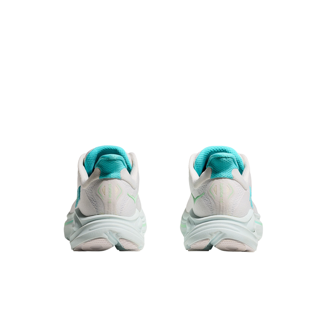 (W) 호카 클리프톤 10 화이트 씨엘로 블루 - 와이드((W) Hoka Clifton 10 White Cielo Blue - Wide) - 3