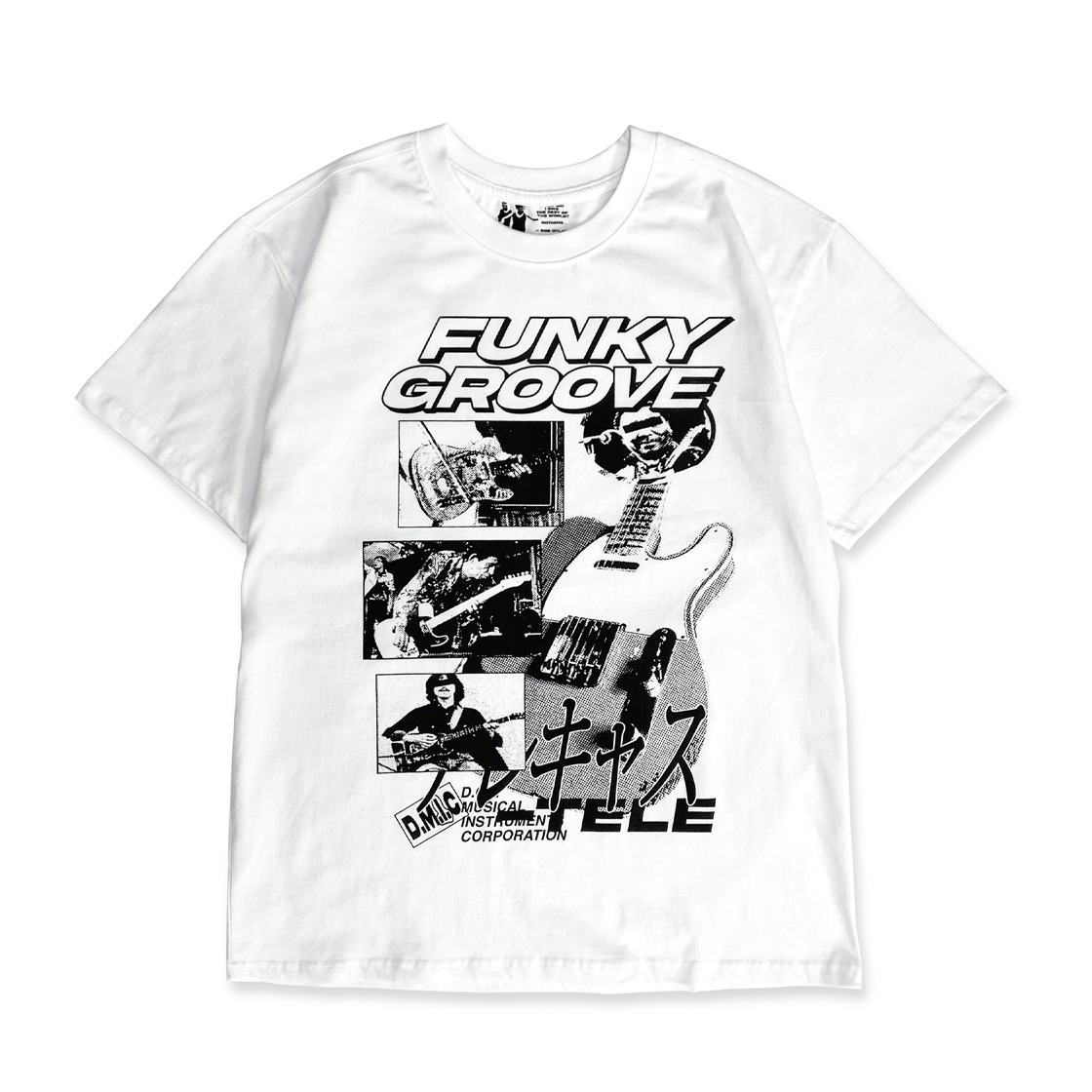 Tshirts035 DEFYCLUBROBBERS My Companion Telecaster White