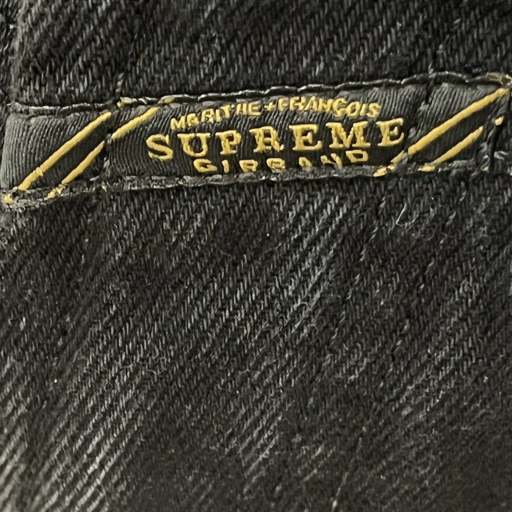 Supreme x Marithe Francois Girbaud X-Seam Baggy Denim Shorts Black - 25SS 착용 스타일 - 3
