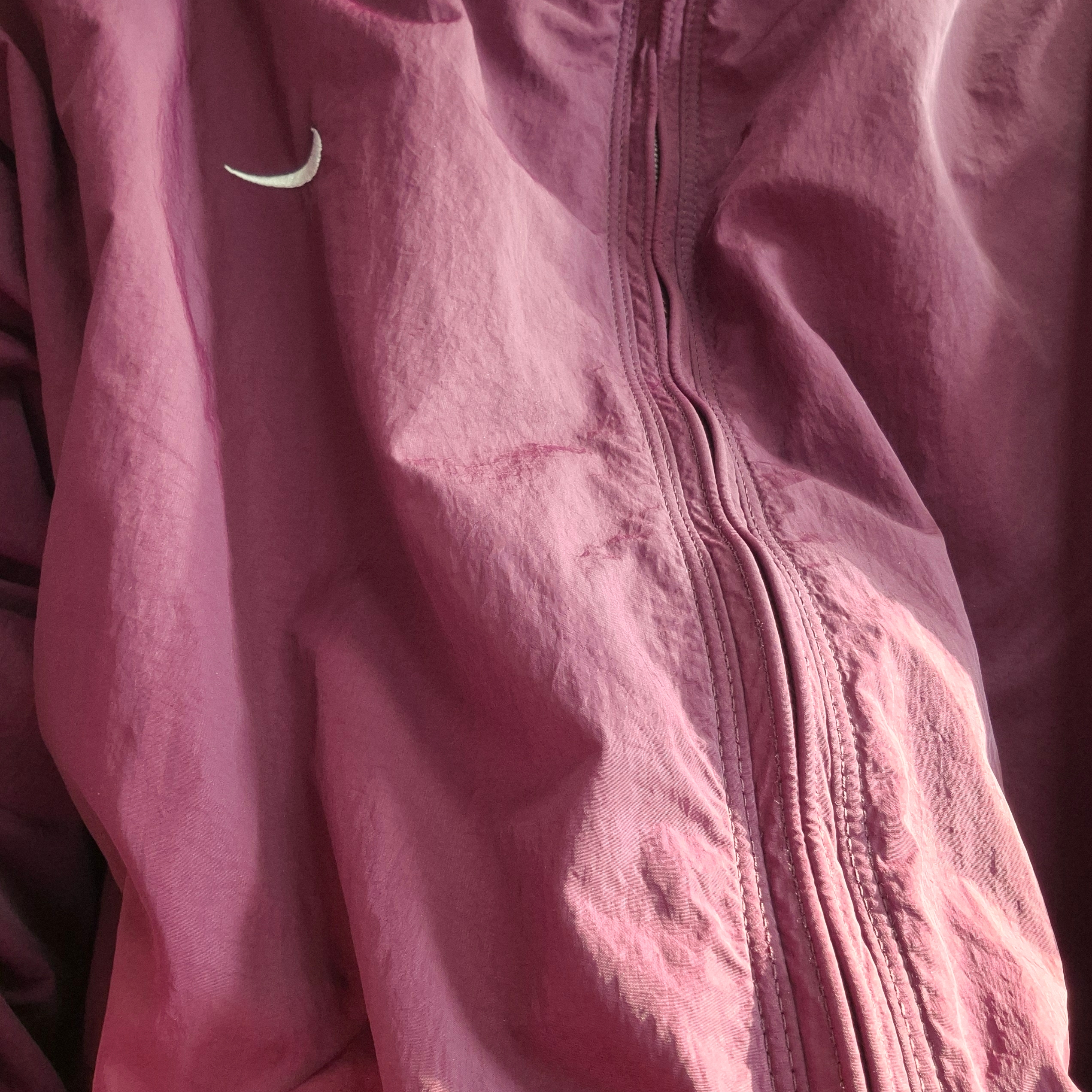 Nike NSW Solo Swoosh Woven Track Jacket Night Maroon - Asia 착용 스타일