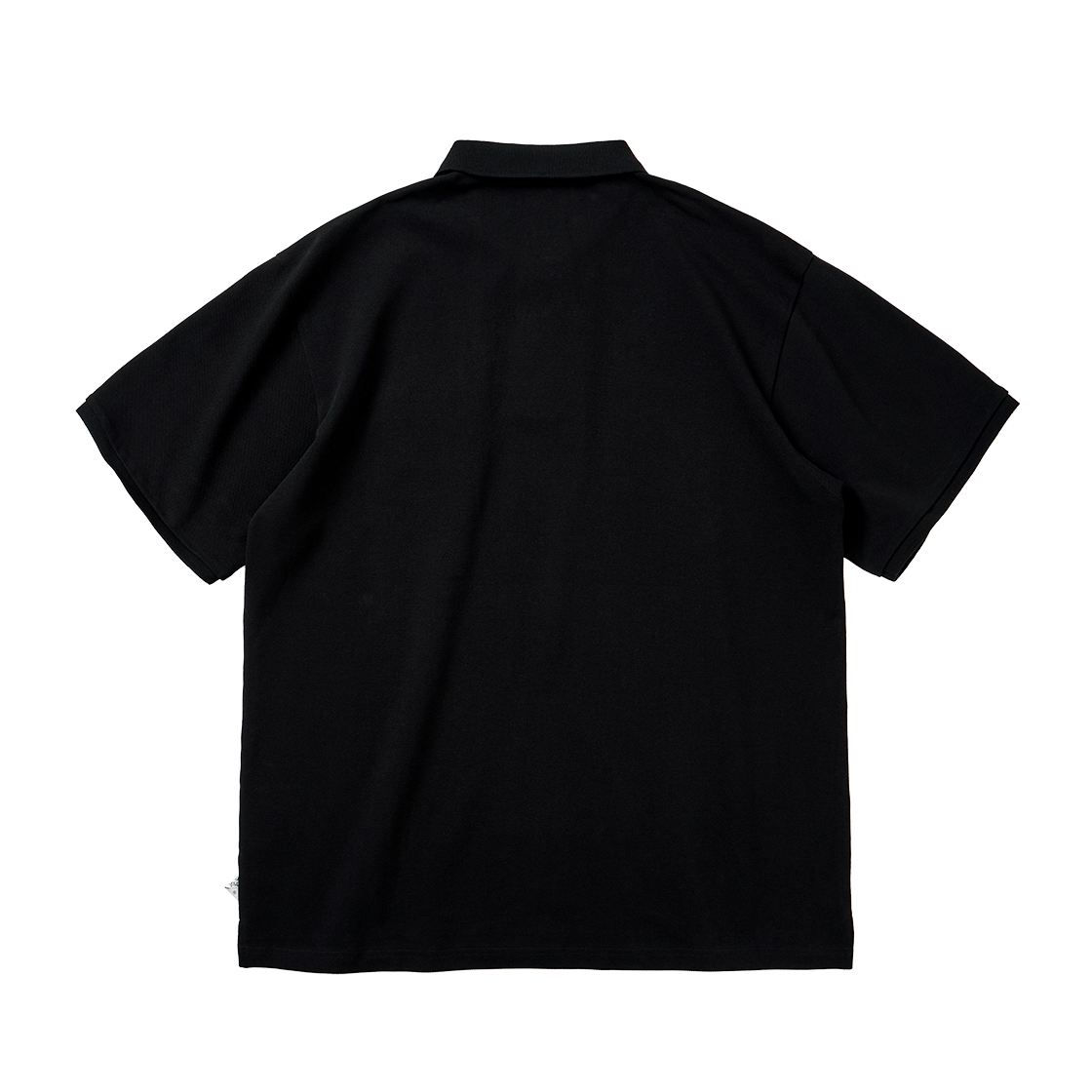 파운드포켓 에이치에스 폴로 셔츠 블랙(Found Pocket H/S Polo Shirt Black) - 2