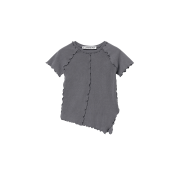 Currernt Jersey Lip Top Charcoal