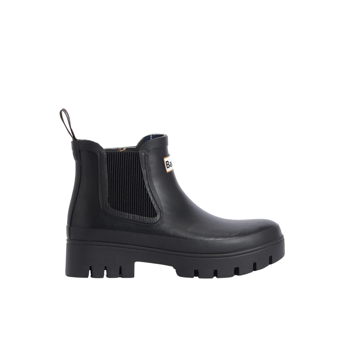 (W) 바버 할톤 앵클 웰링턴 블랙((W) Barbour Halton Ankle Wellingtons Black)