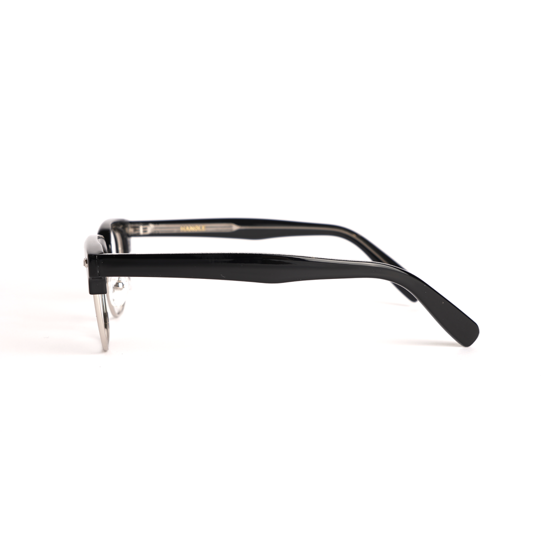 Square low-rimmed Black Hangle Daily Square low-rimmed glasses Black - #2