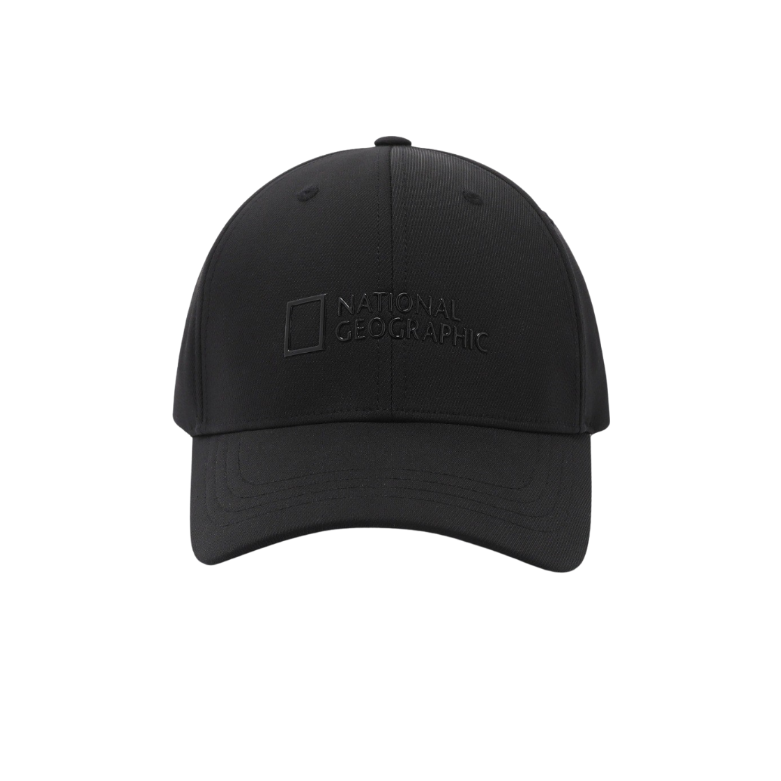 N255AHA030099 National Geographic Silicon Logo Cap Black