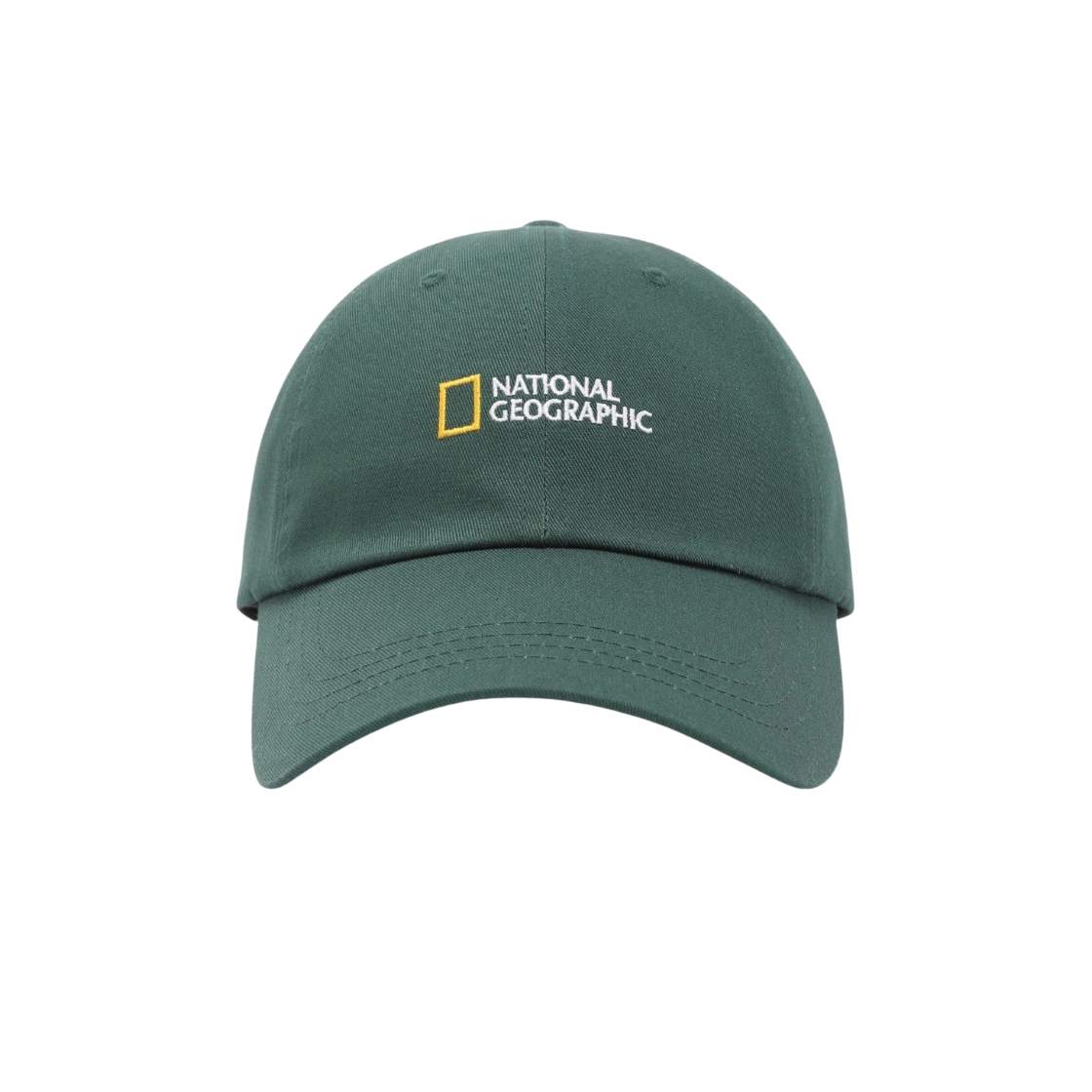 N255AHA510050 National Geographic Small Logo Cap Green