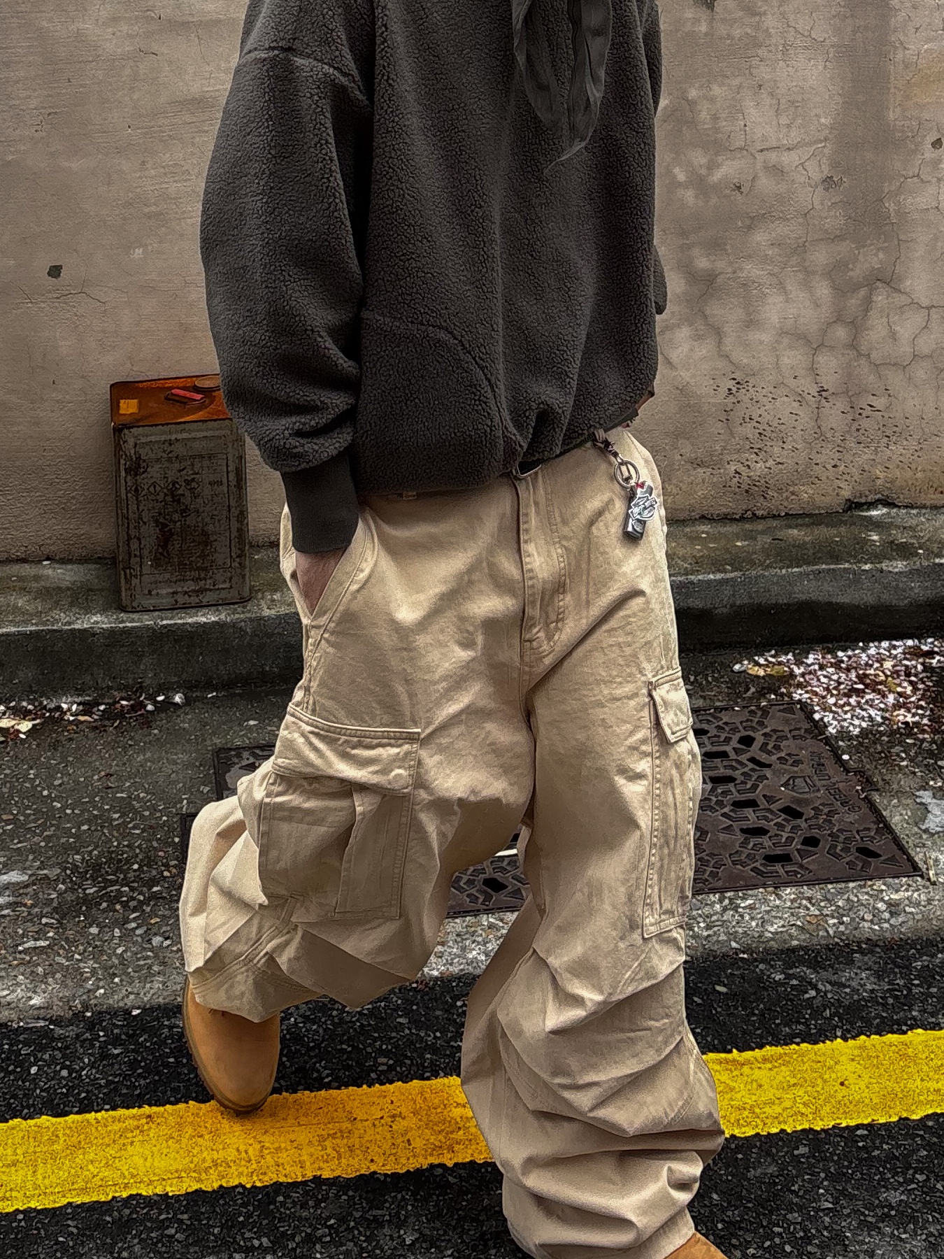 Timberland Premium 6 inch Waterproof Boot Wheat Nubuck - Wide 착용 스타일 - 3