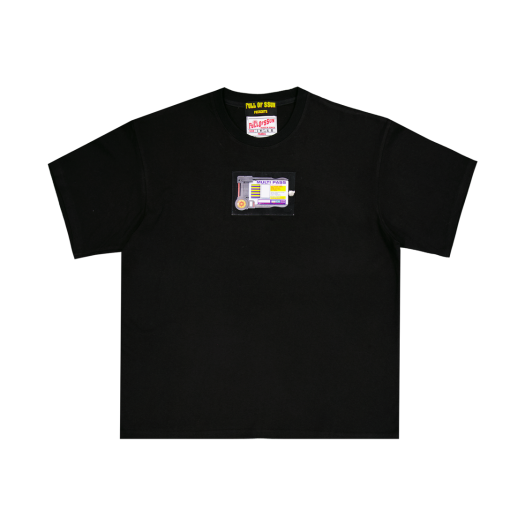 25SS-21(1912521) Full of Ssun Multipass T-Shirts Black