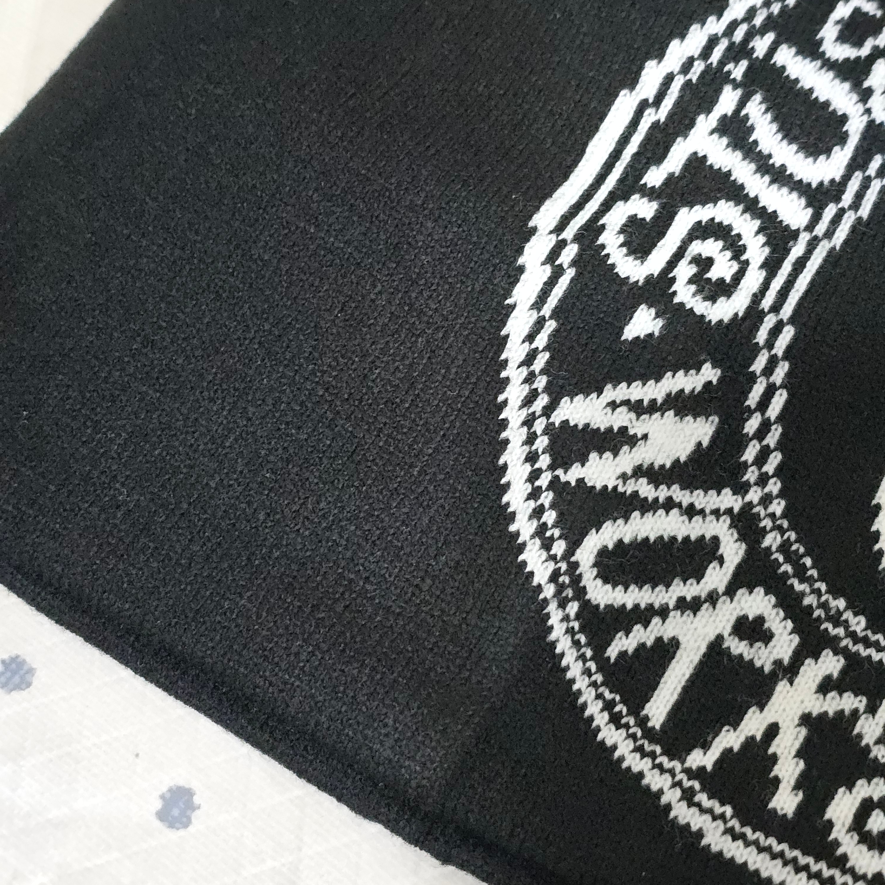 Stussy x Our Legacy Work Shop Skullcap Black 착용 스타일 - 4