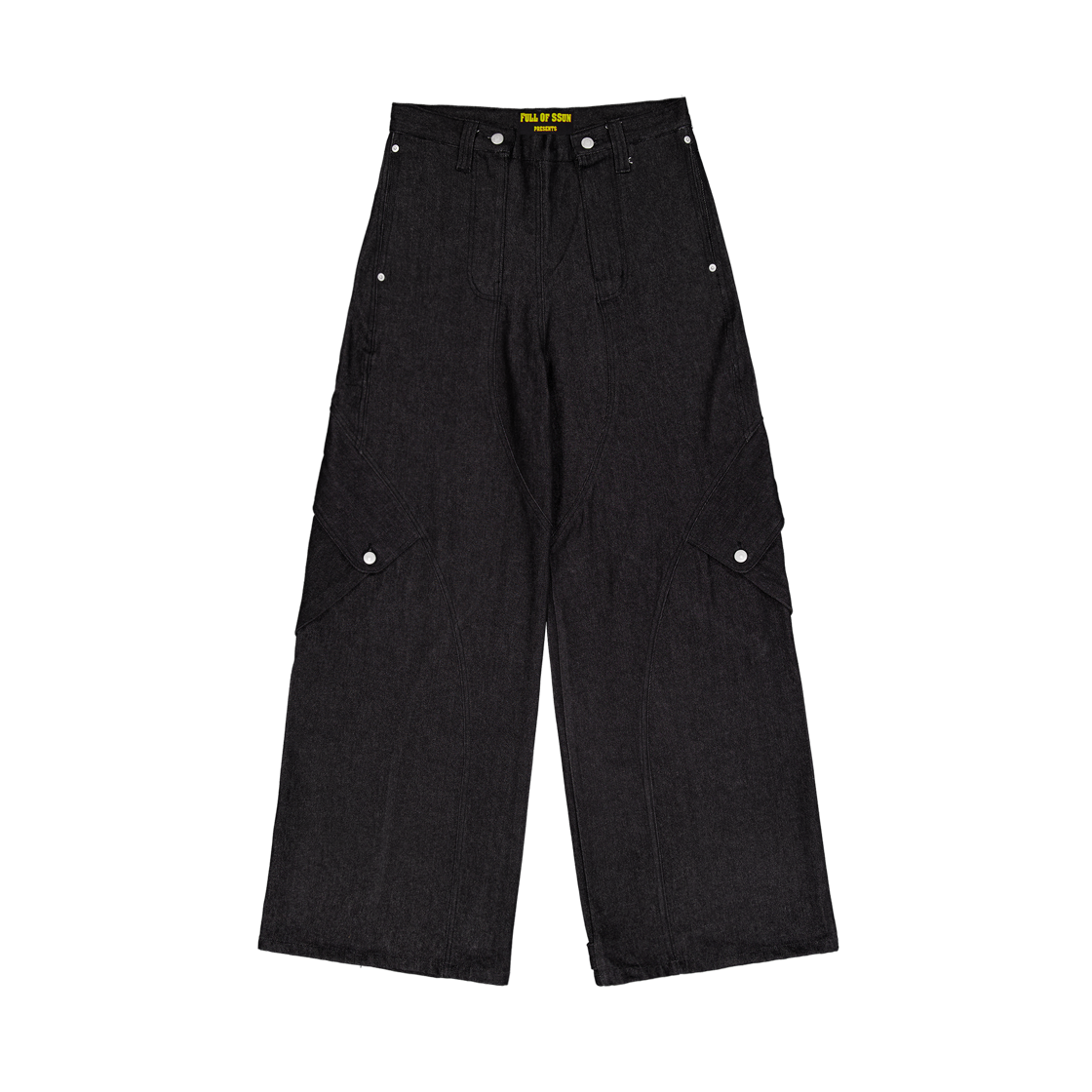 풀오브썬 더블 지퍼플라이 카고 데님 빈티지 블랙(Full of Ssun Double Zipperfly Cargo Denim Vintage Black)