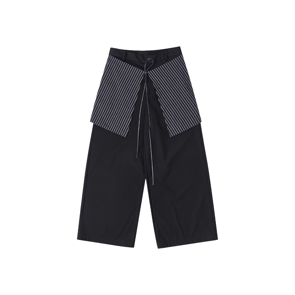 7440_25SS_001 7440-37-1 Stripe layered trousers - 대표 이미지 #1