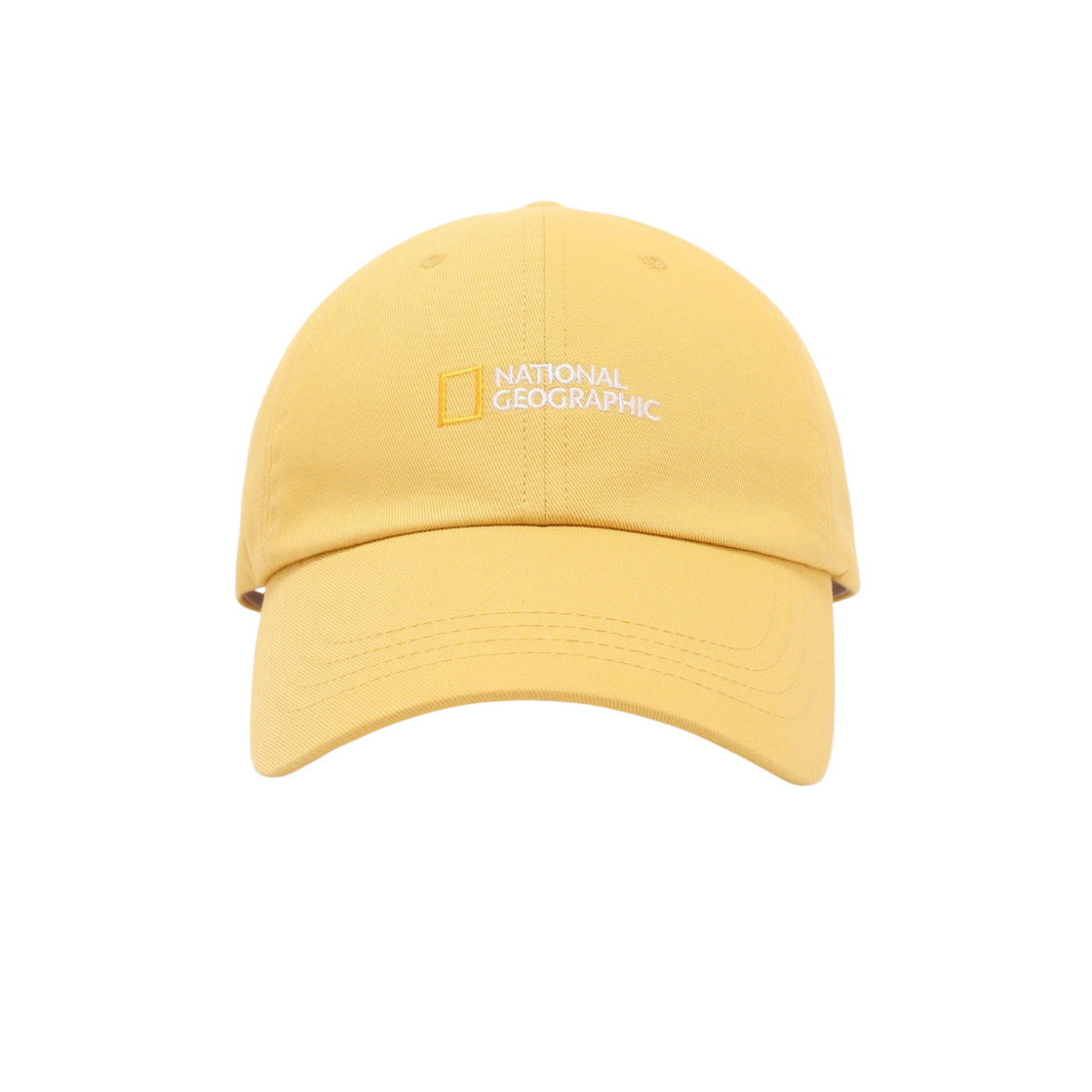 N255AHA510040 National Geographic Small Logo Cap Yellow