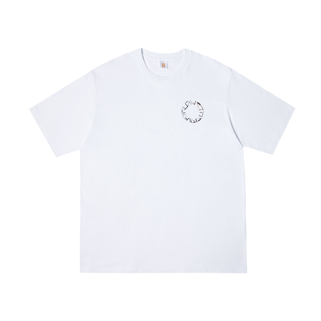 NTW-43 Netherworld Chrome Tee White