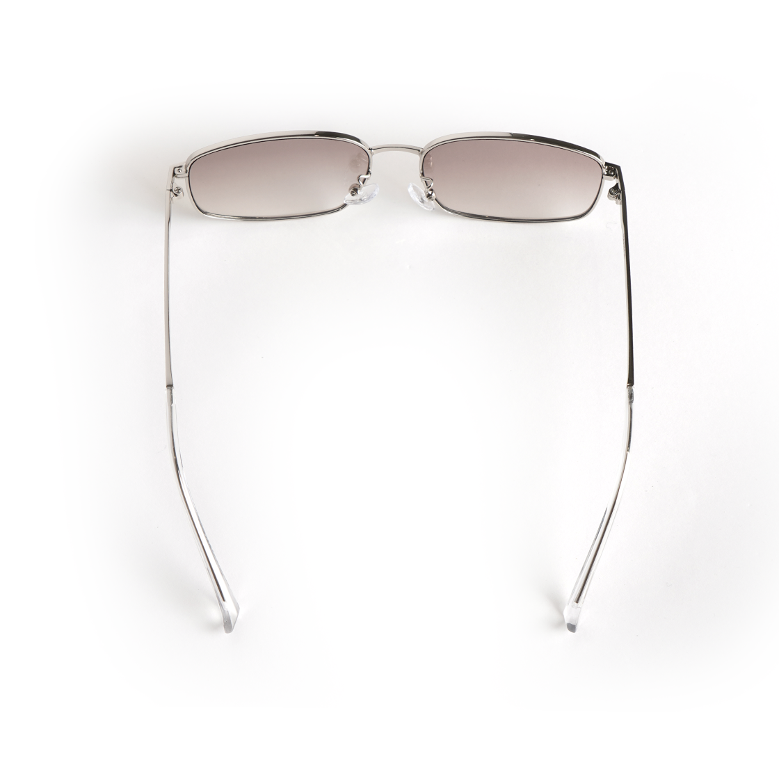 한글 빈티지 스퀘어 선글라스 실버(Hangle Vintage Square Sun Silver) - 2