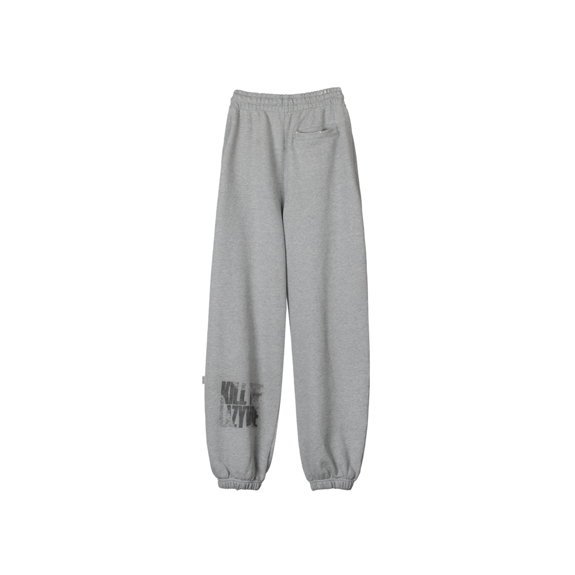 게더레이지 올드 엠블럼 베기 스웻팬츠 그레이(Gatherlazy Old Emblem Baggy Sweatpants Gray) - 2