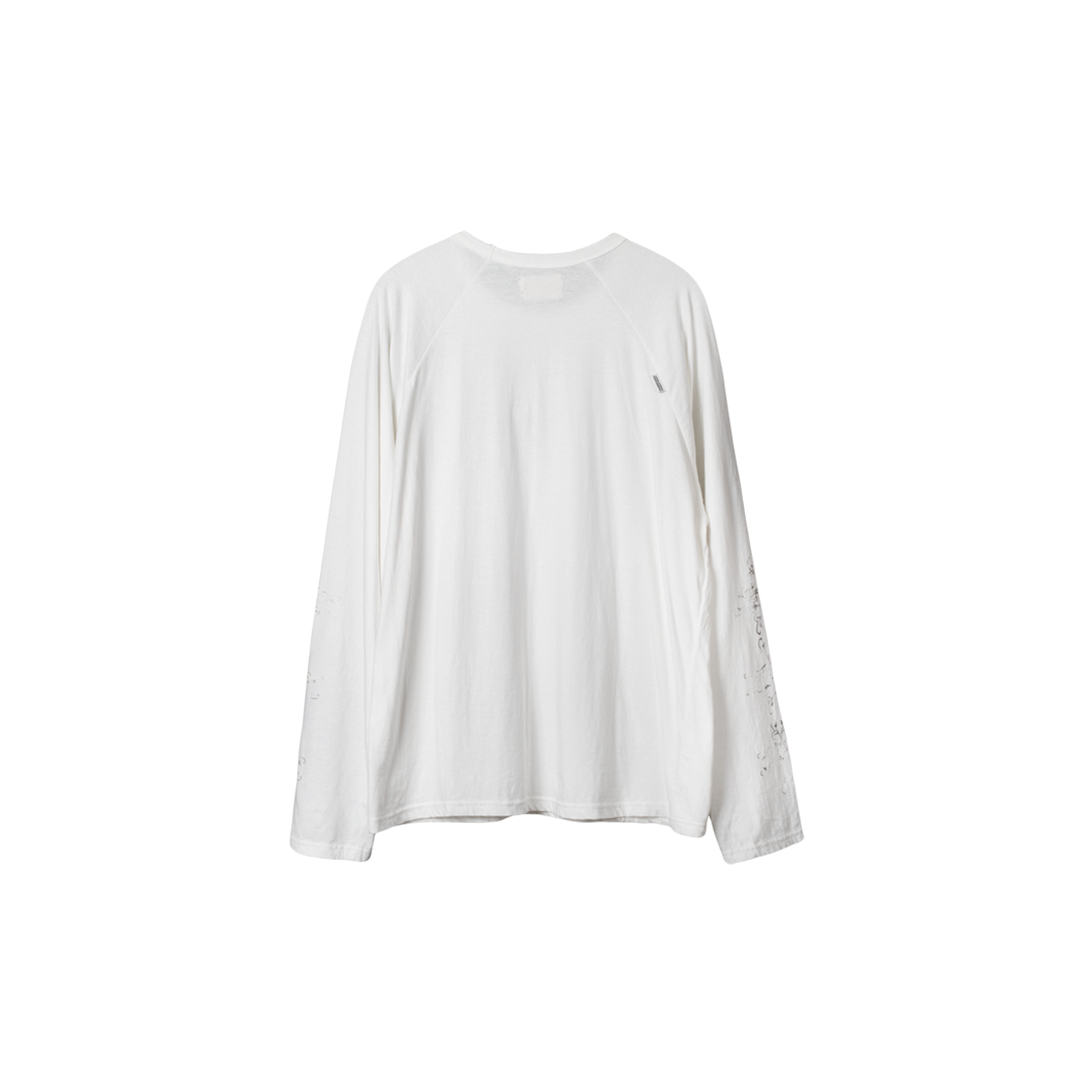 게더레이지 더블 레이어링 빈티지 롱 슬리브 화이트(Gatherlazy Double Layering Vintage Long Sleeves White) - 2