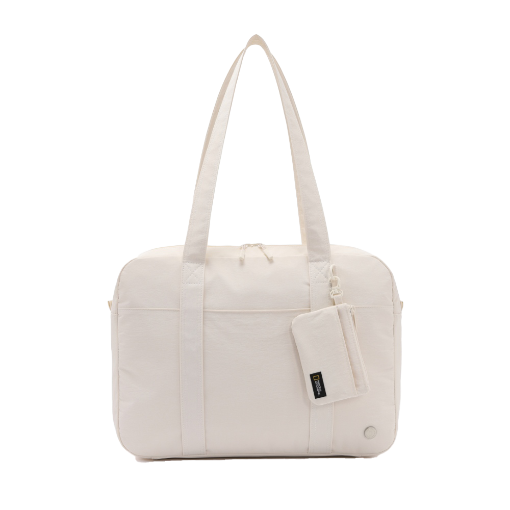 N255ATO540012 National Geographic Adelige Tote Bag Ivory