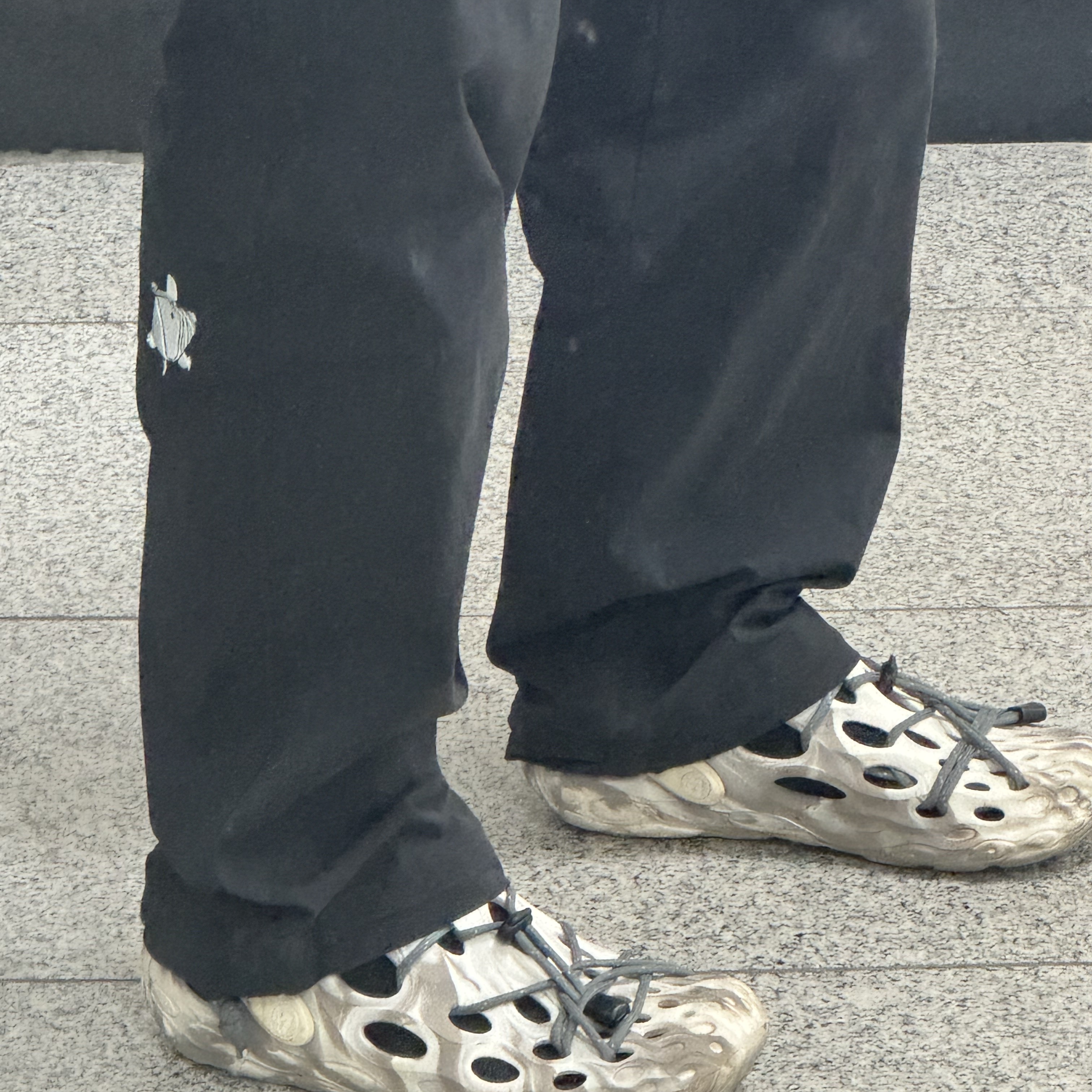 Merrell Hydro Moc Chalk 착용 스타일