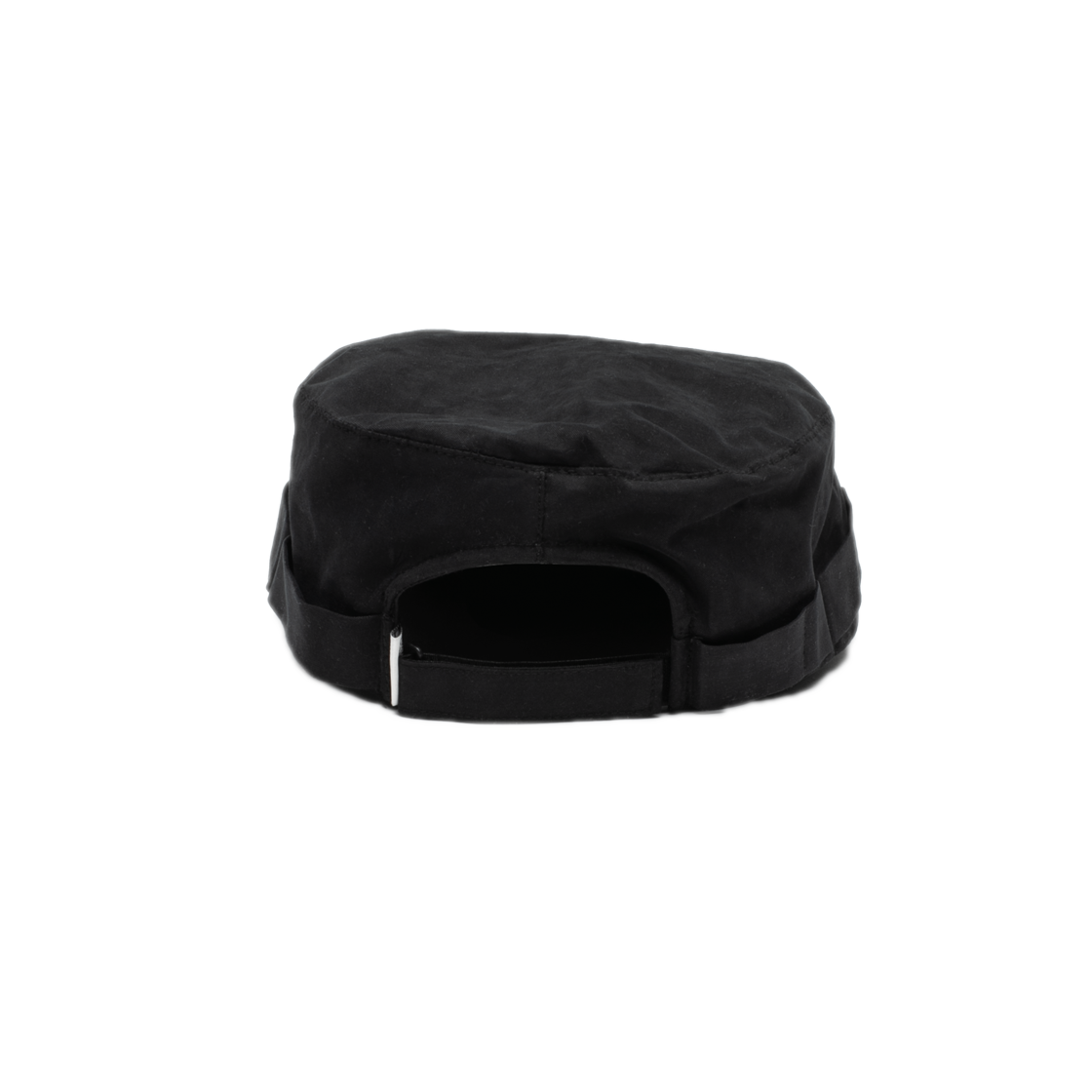 게더레이지 왁스 코디드 밀리터리 캡 블랙(Gatherlazy Wax Coated Military Cap Black) - 2