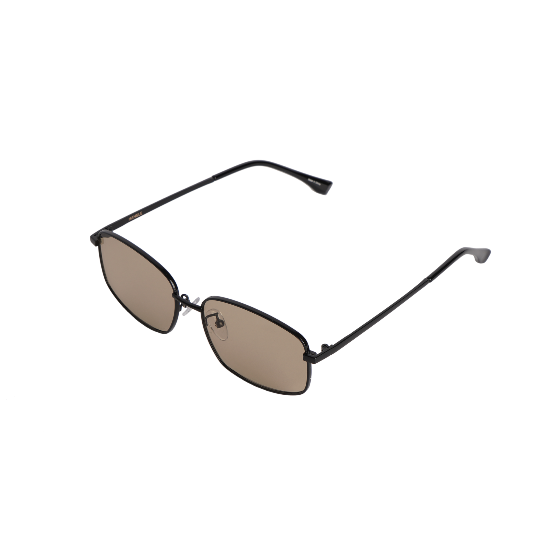 한글 빈티지 스퀘어 선글라스 브라운(Hangle Vintage Square Sun Brown) - 4