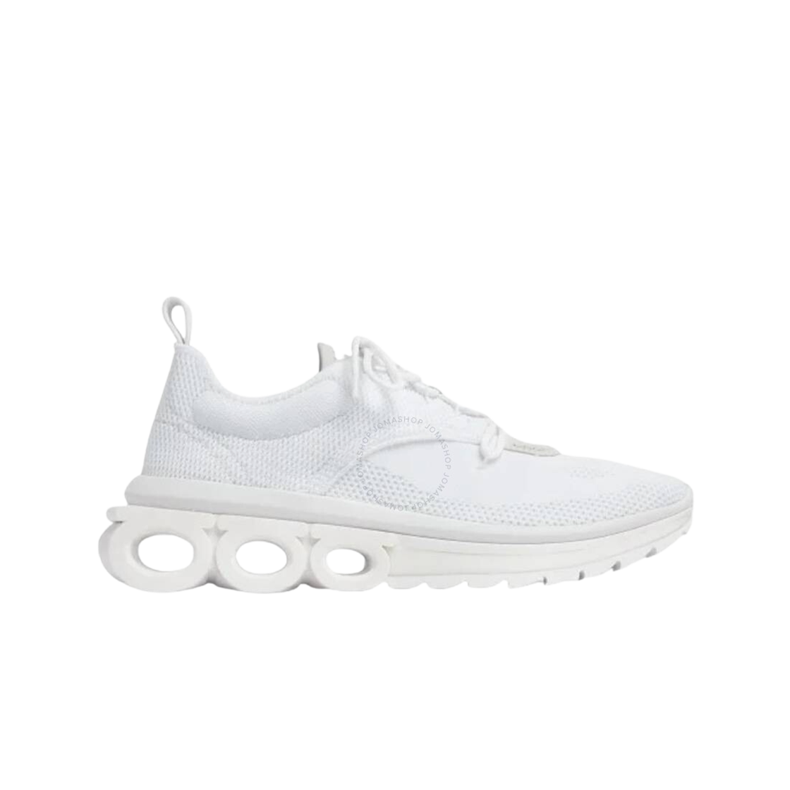 (W) 페라가모 러닝 스니커즈 옵틱 화이트((W) Ferragamo Running Sneaker Optic White) - 1