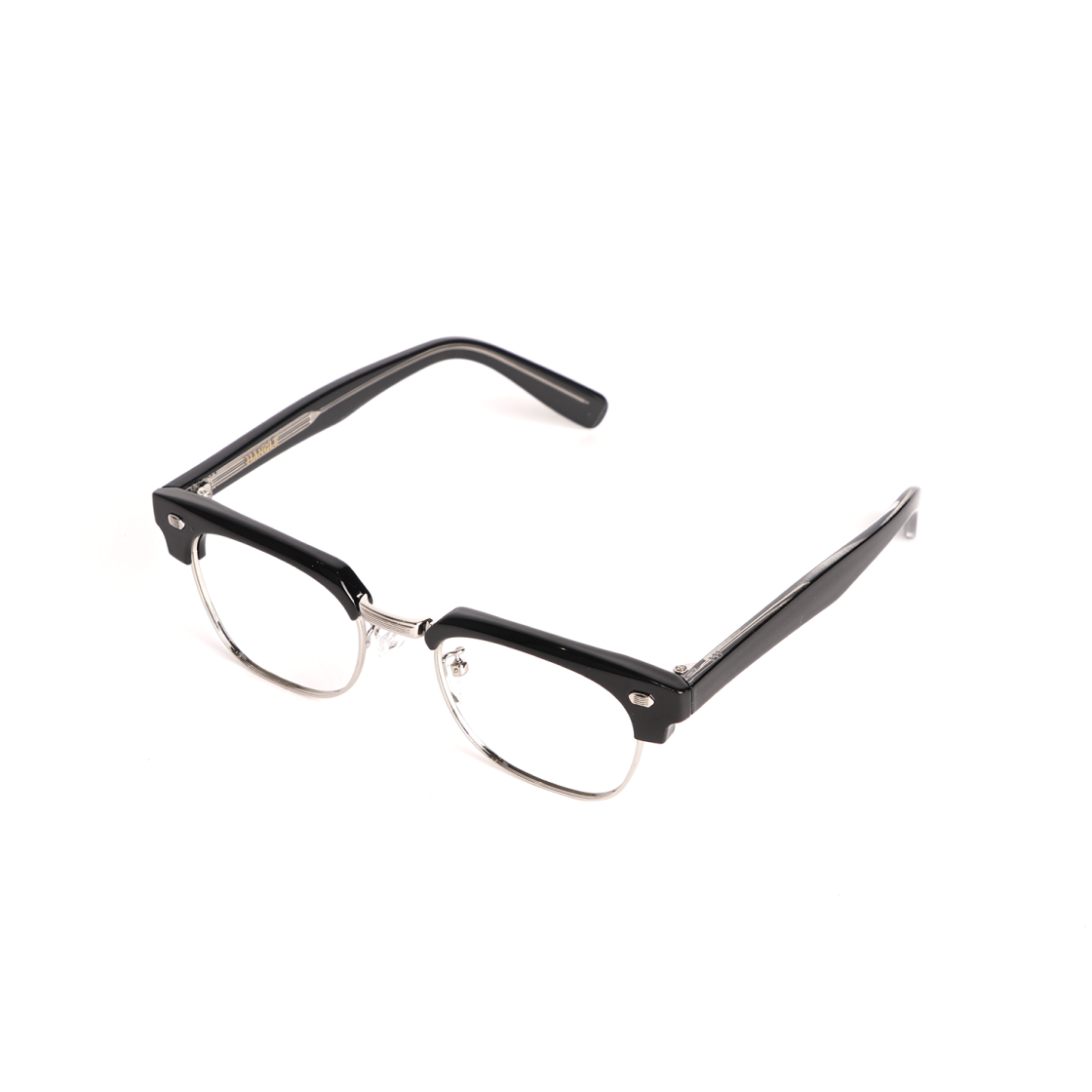 Square low-rimmed Black Hangle Daily Square low-rimmed glasses Black - #3