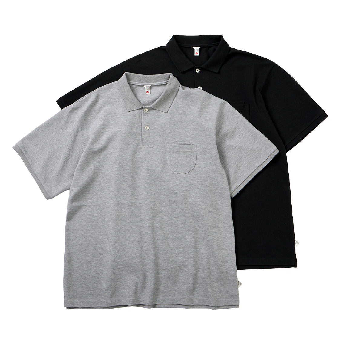 파운드포켓 에이치에스 폴로 셔츠 블랙(Found Pocket H/S Polo Shirt Black) - 3