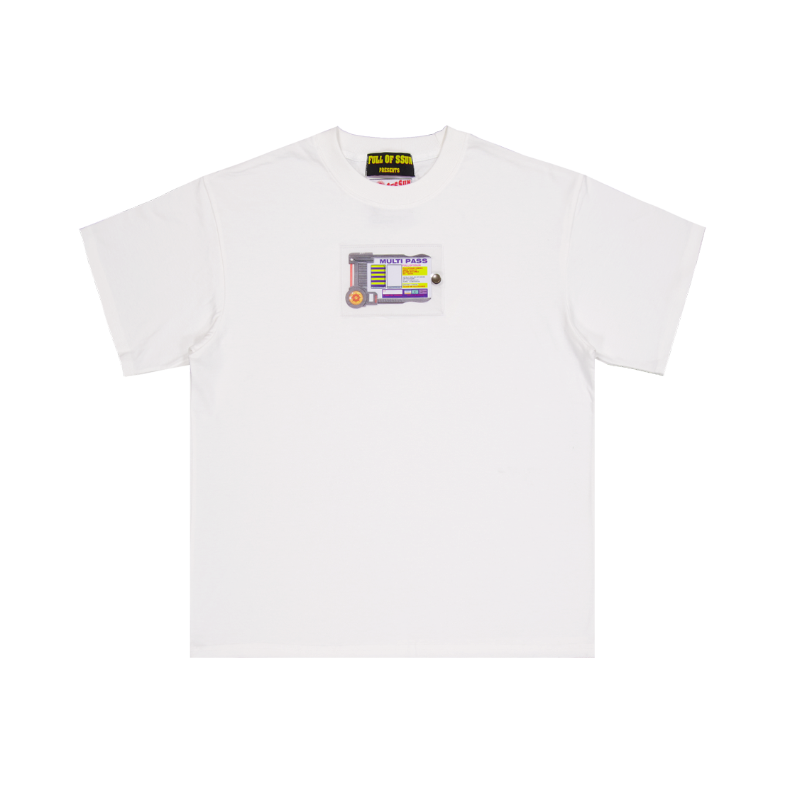 25SS-22(1912522) Full of Ssun Multipass T-Shirts White