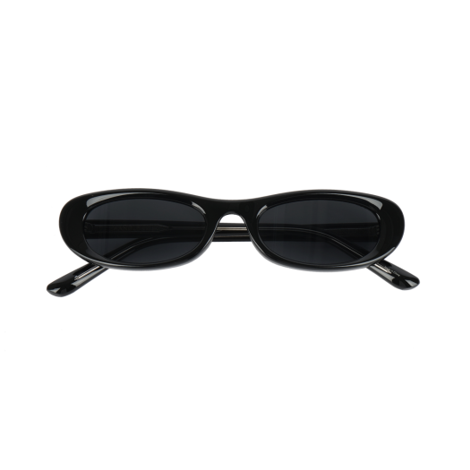 Flat Oval Black Hangle Flat Oval Sun Black
