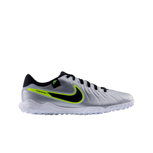 Nike Tiempo Legend 10 Academy TF Metallic Silver Volt