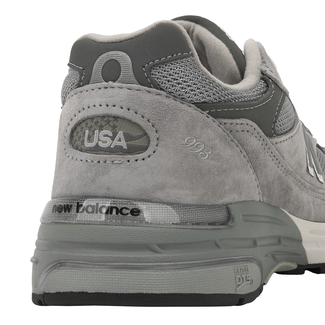 WR993GL (W) New Balance 993 Made in USA Grey - D Wide - #8