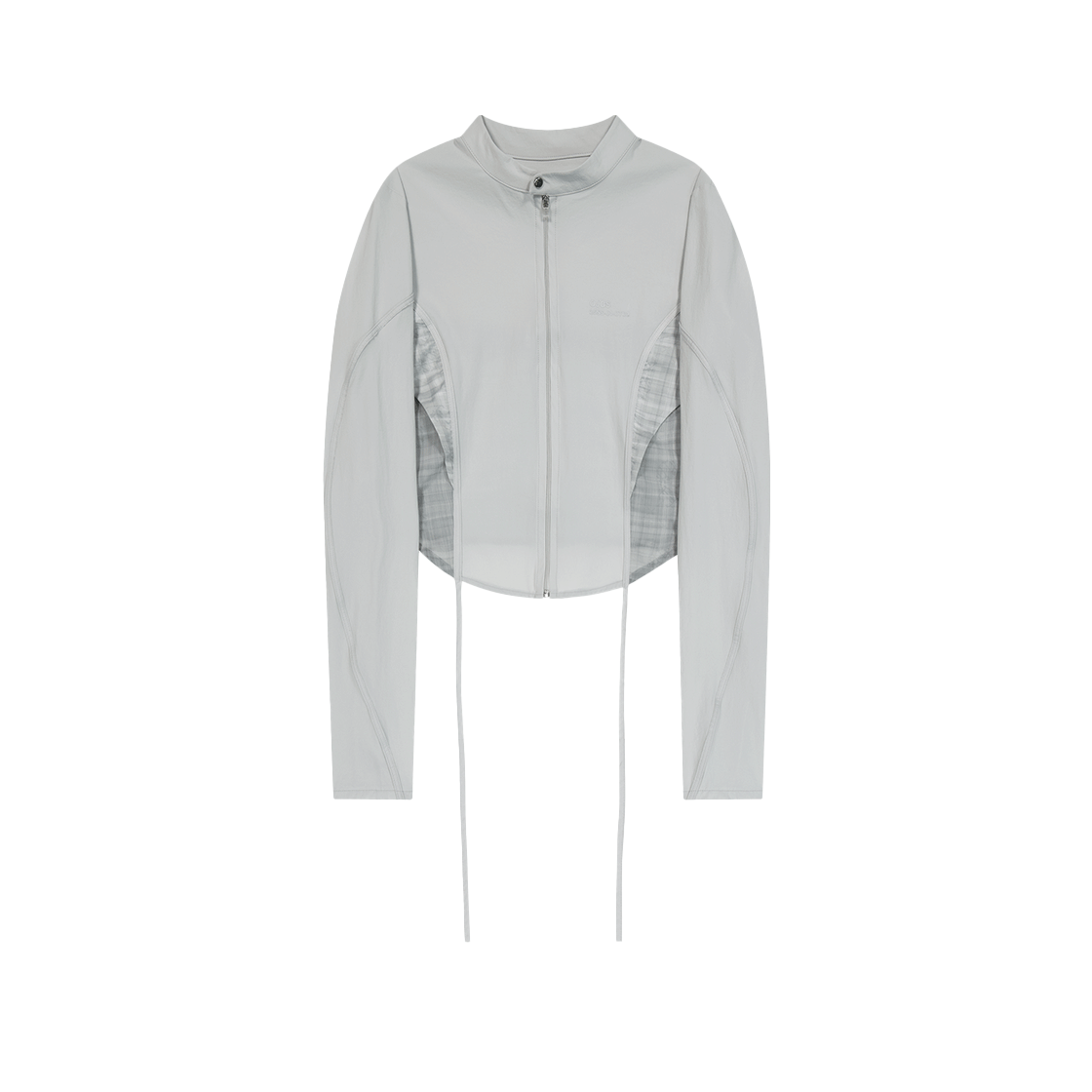 [OJOS] ★ Strap Trimming Pattern Jacket MUSINSA | OJOS Strap Trimming Pattern Jacket / Grey