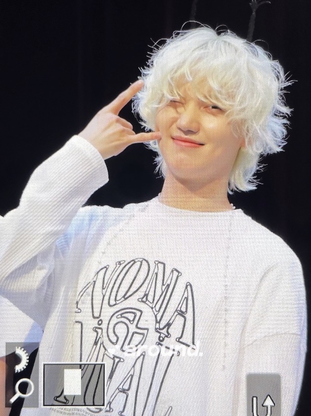 NOMANUAL S.N.A Knit Long Sleeve White 착용 스타일 - 2