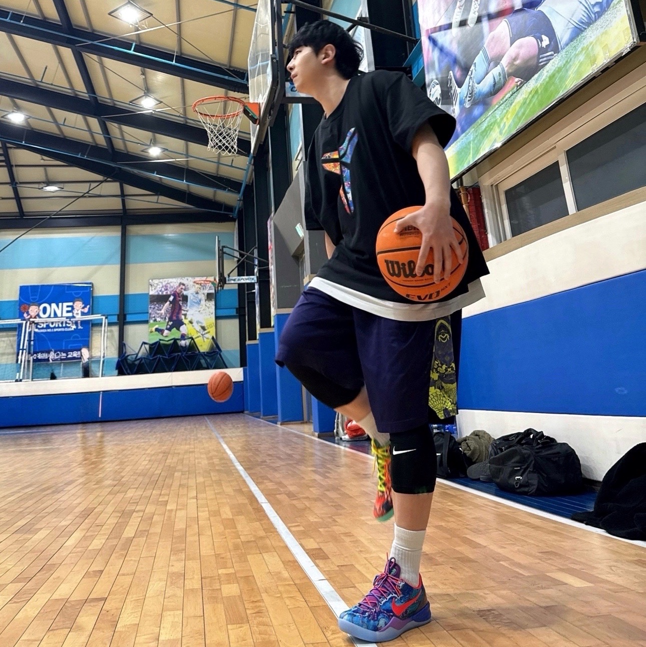 나이키 코비 8 프로트로 왓 더 코비 착용 스타일