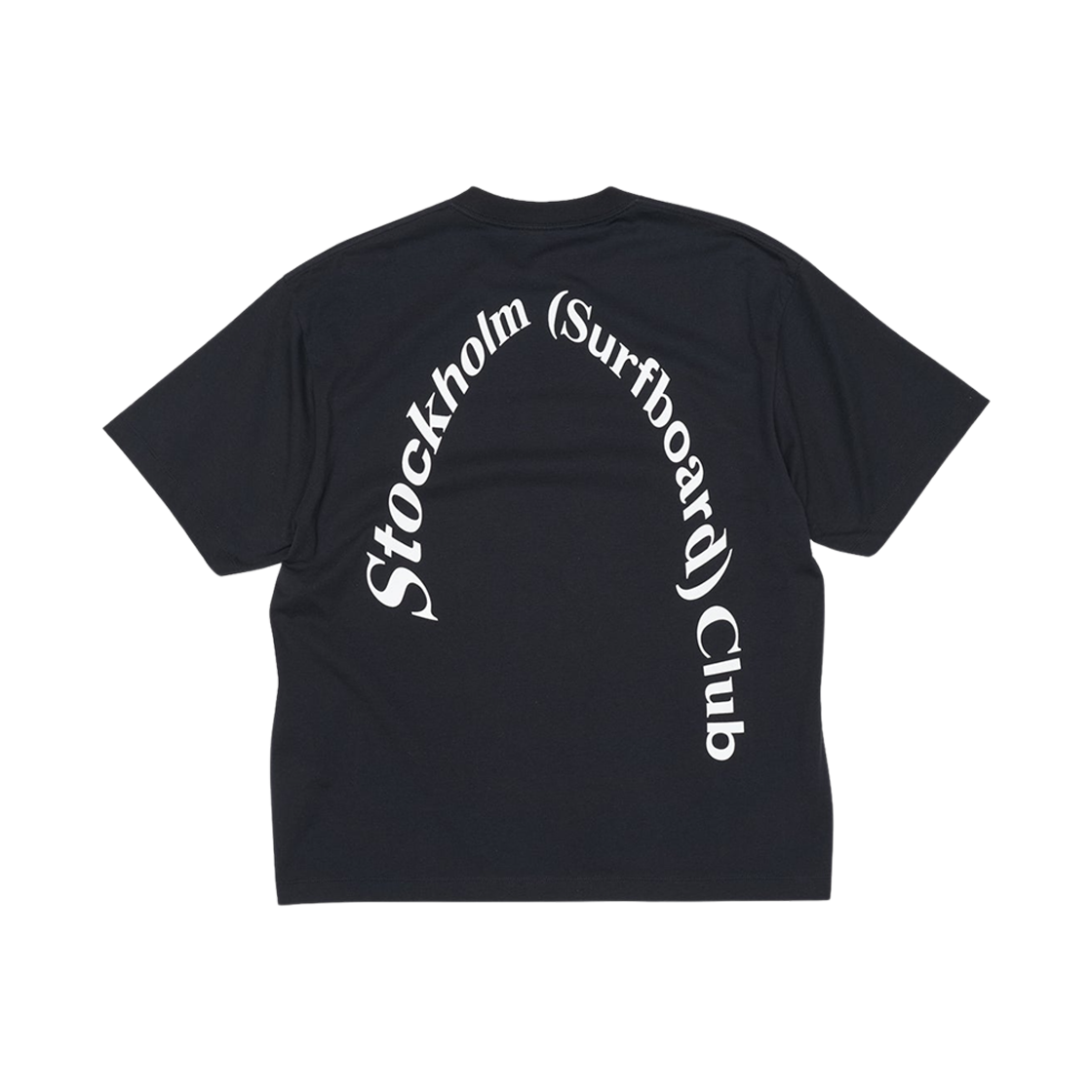 - Stockholm Surfboard Club Back Logo T-Shirt Black