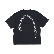 Stockholm Surfboard Club Back Logo T-Shirt Black