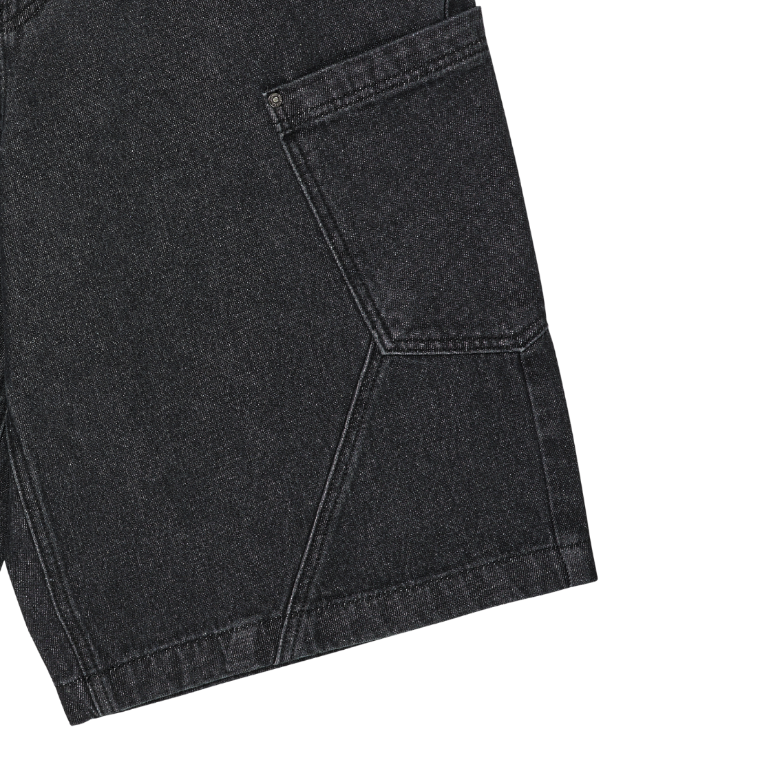 록히드마틴 데님 쇼츠 블랙(LOCKHEED MARTIN Denim Shorts Black) - 4