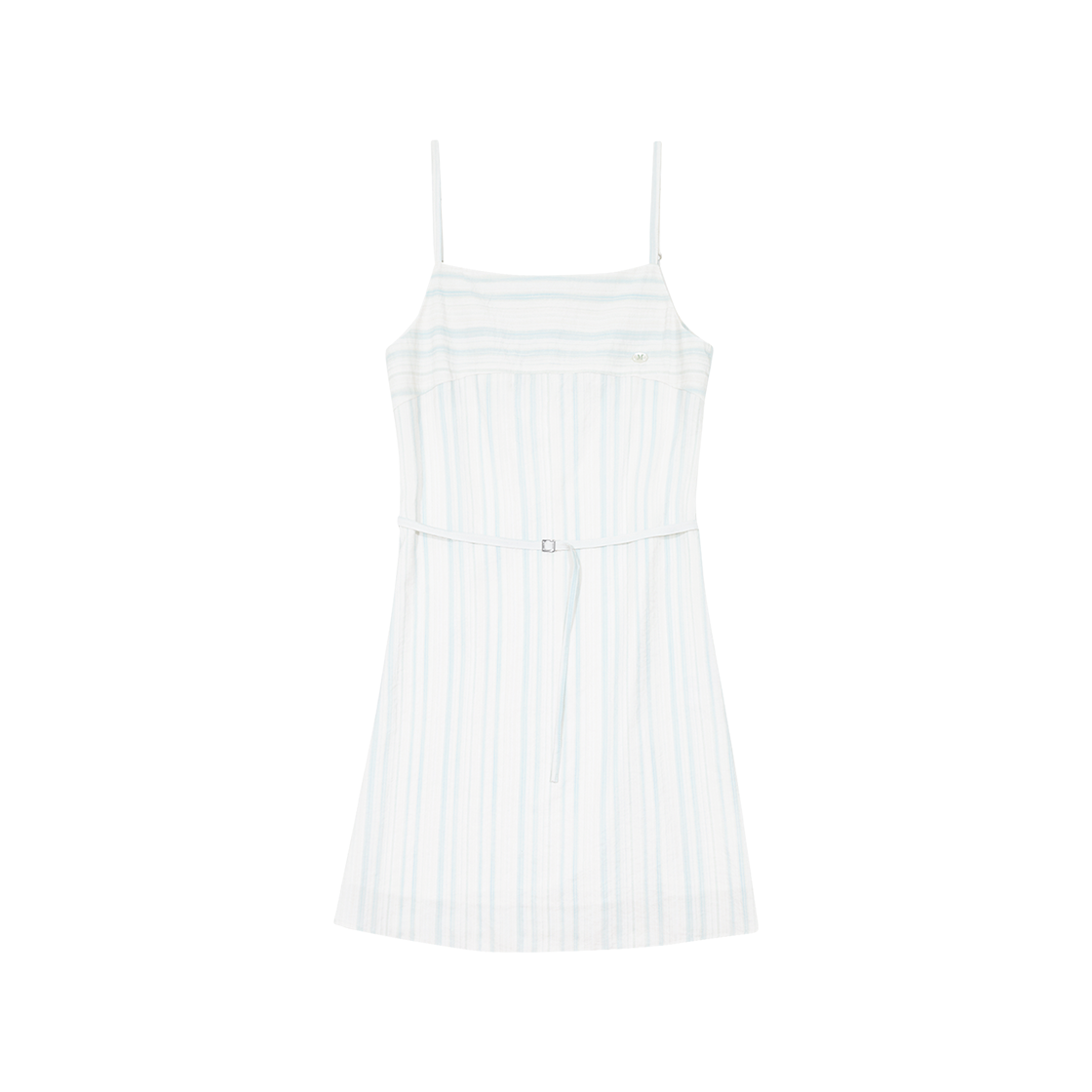 MargarinFingers☆少女時代テヨン着用NATURAL STRIPE SLIPDRESS 마가린핑거스 내츄럴 스트라이프 슬립 드레스 민트 | Margarin