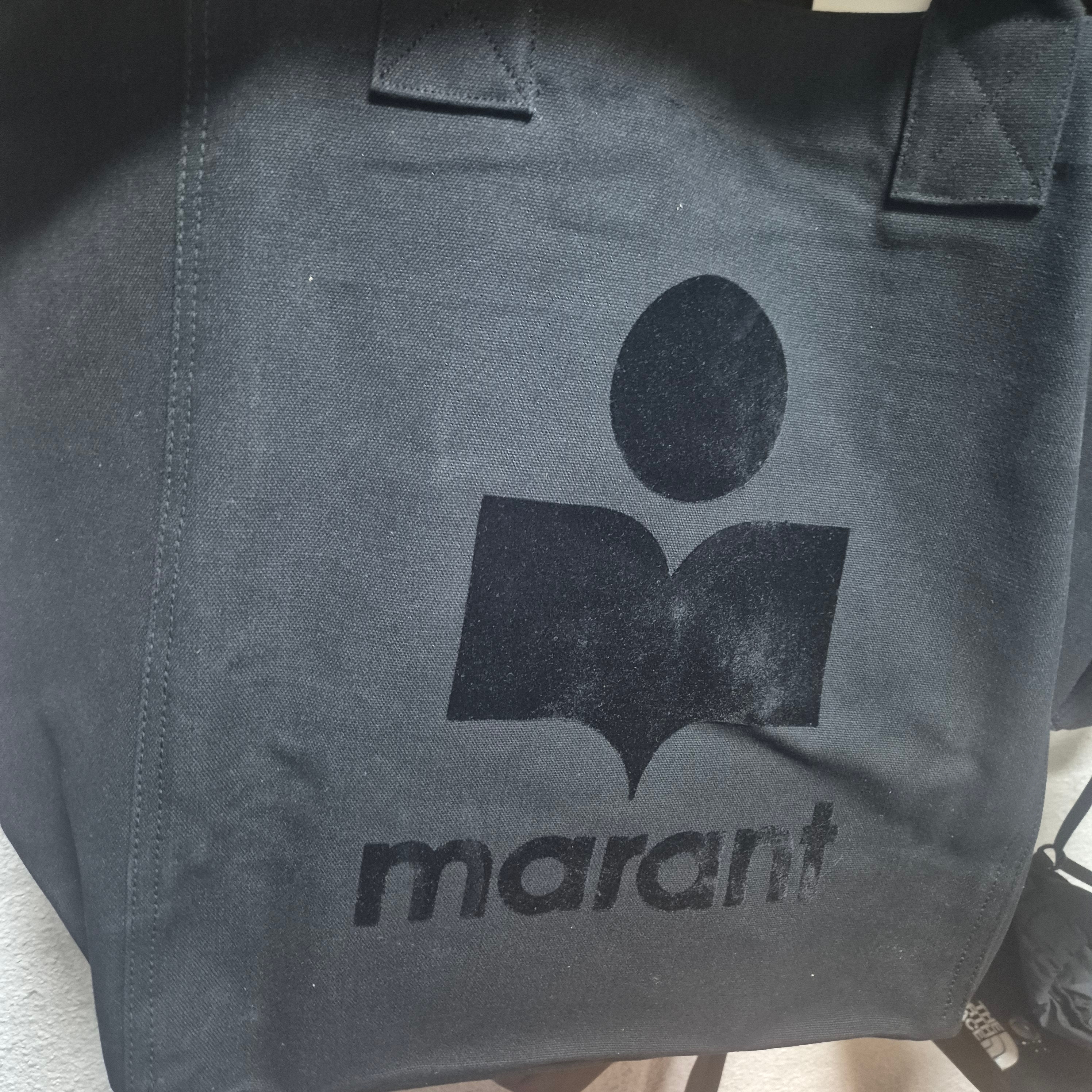 Isabel Marant Yenky Canvas Bag Black 착용 스타일