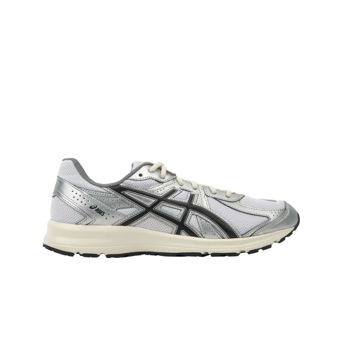 아식스 조그 100 S 화이트 블랙 - 2E 와이드(Asics Jog 100 S White Black - 2E Wide)