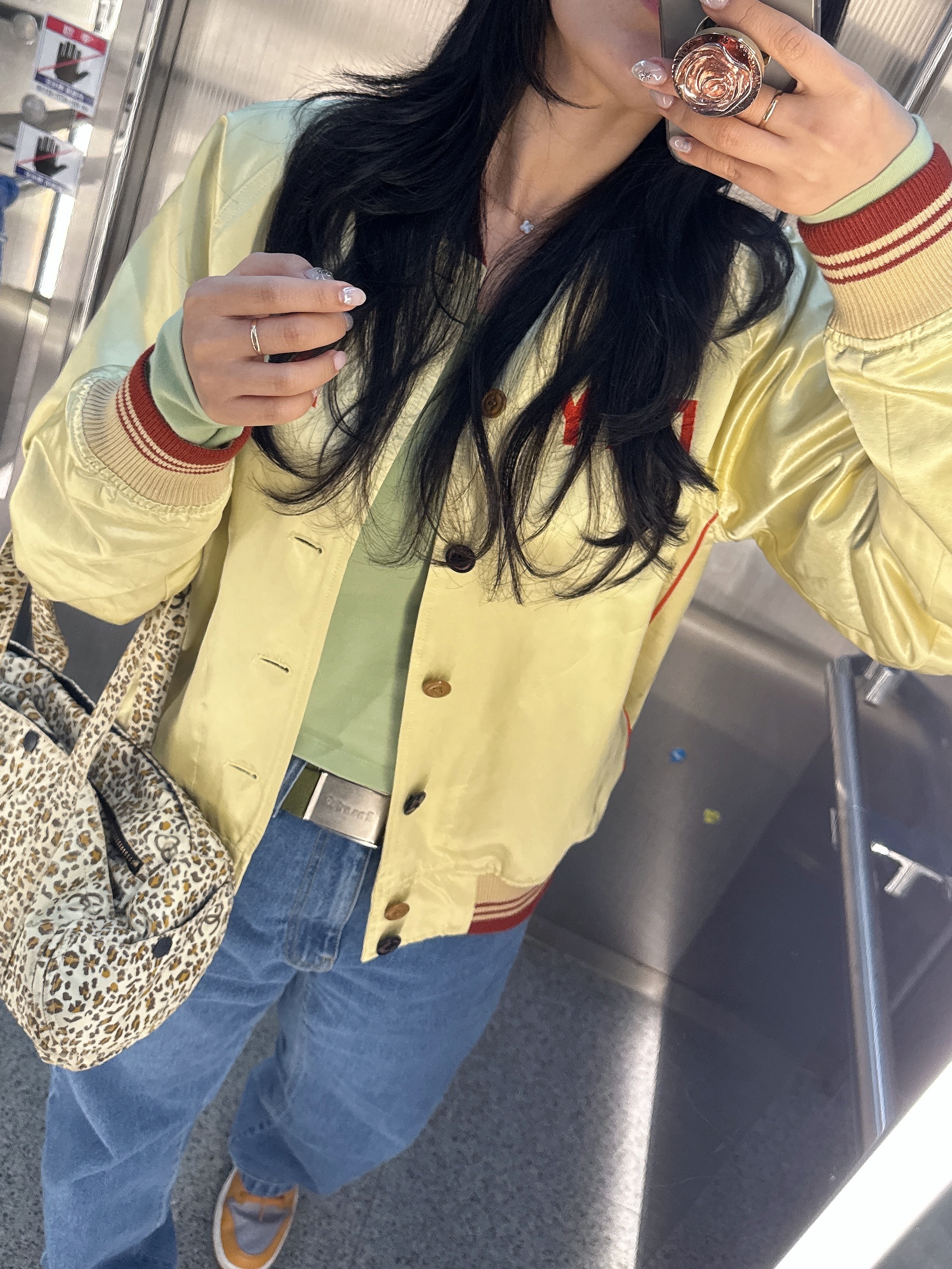 포터 탱커 더플백 라지 아이언 블루, 칼하트 WIP 랜든 팬츠 블루 헤비 스톤 워시 착용 스타일 - 3