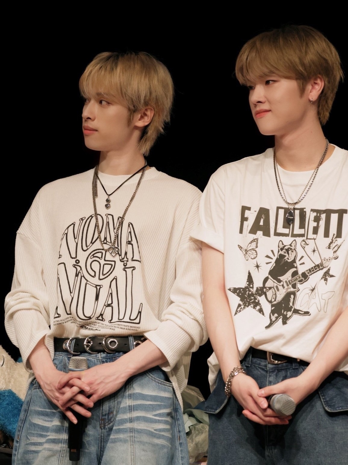 NOMANUAL S.N.A Knit Long Sleeve White 착용 스타일 - 2