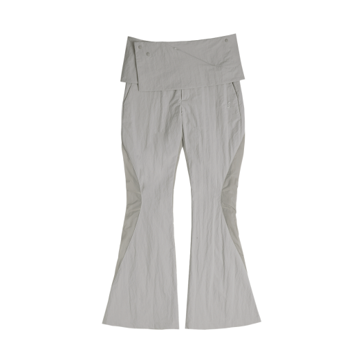 【JICHOI】24fw FLEECE SLIM LAYERED PANTS (30cm ver.) W) 지초이 플리스 슬림 레이어드 팬츠 네이비 (30cm 버전