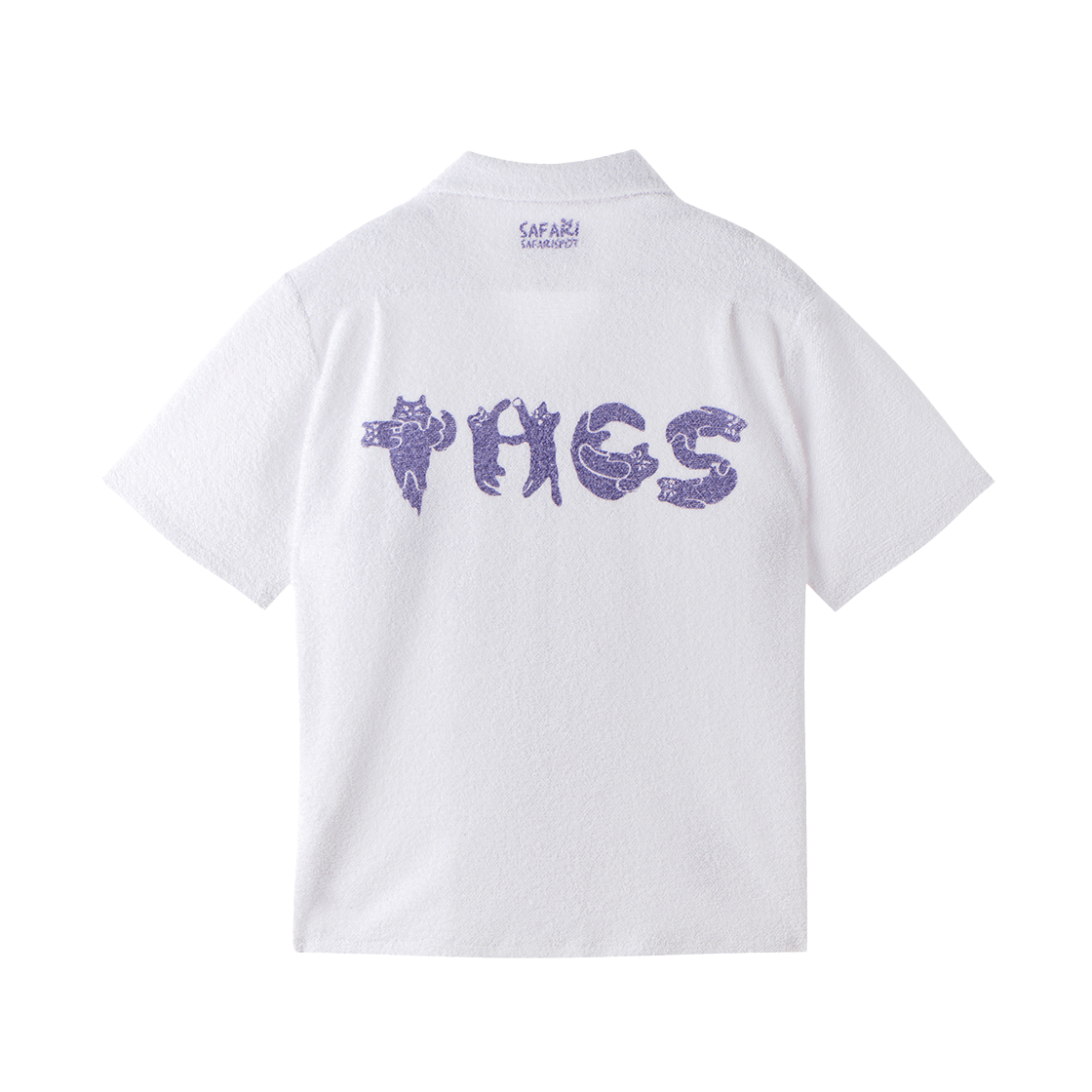 사파리스팟 캐시 앤 브룩 스토리 타월 셔츠 화이트(Safarispot Cathy and Brook Story Towel Shirt White) - 2