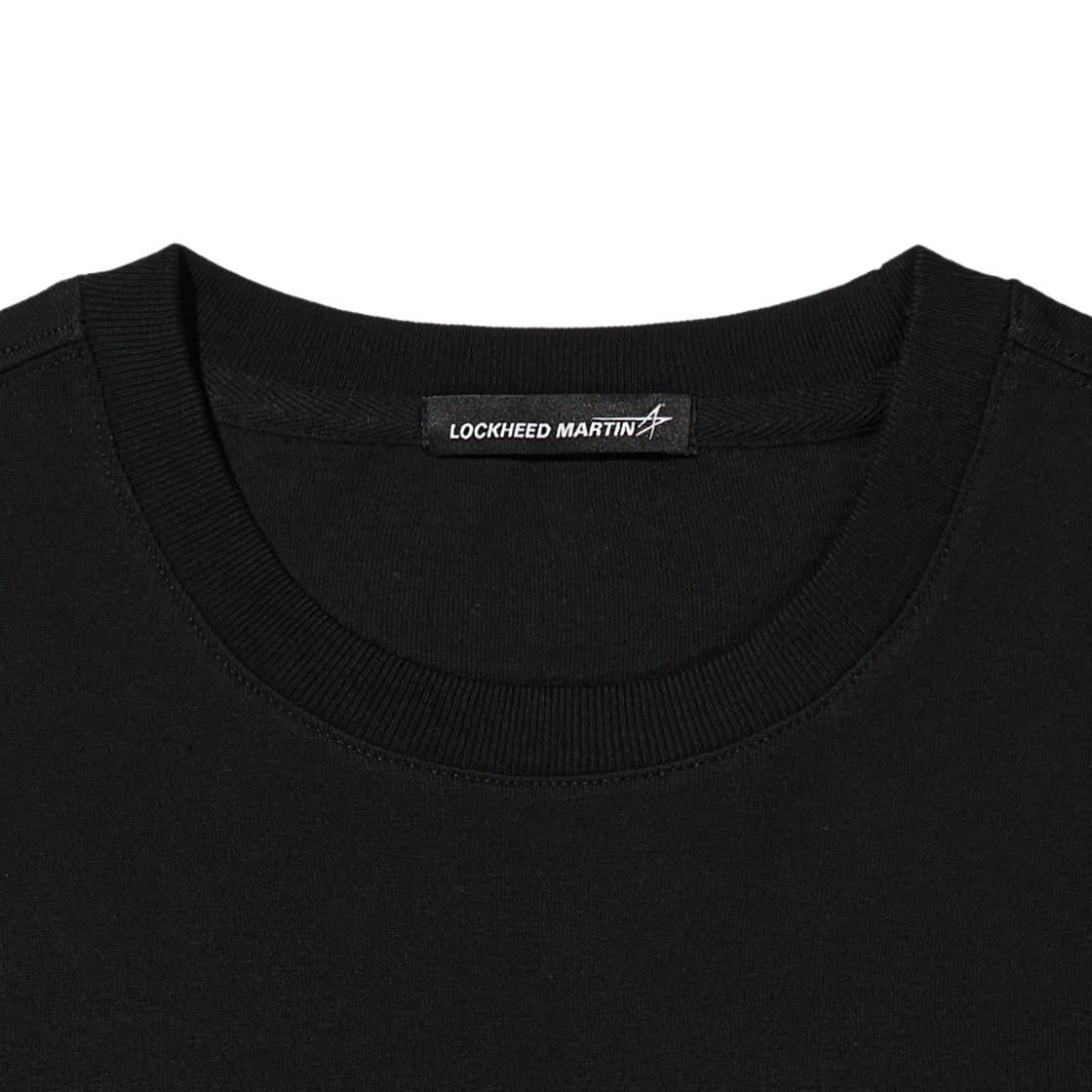 록히드마틴 우븐 포켓 티셔츠 블랙(LOCKHEED MARTIN Woven Pocket T-Shrits Black) - 3