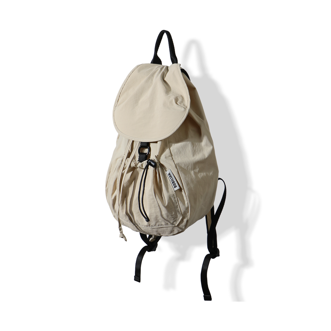 버빌리안 듀드롭 백팩 베이지&블랙(Bubilian Dewdrop Backpack Beige&Black) - 2