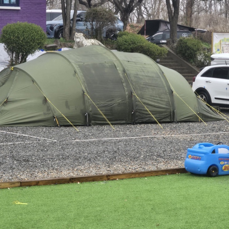Helsport Valhall Outer Tent 착용 스타일 - 1