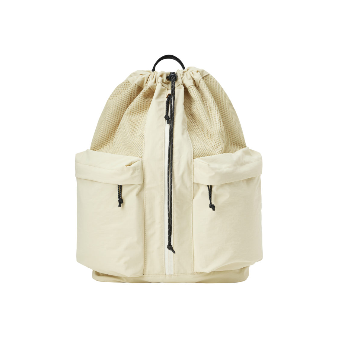 록히드마틴 드로우 스트링 메쉬 백팩 베이지(LOCKHEED MARTIN Draw String Mesh Backpack Beige)